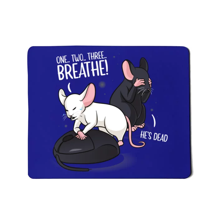 Rat Lover Computer Mouse Funny Pun Gift Mousepad