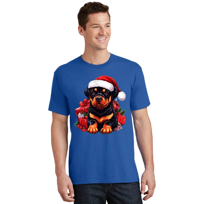 Rottweiler Lovers Christmas Cute Rottweiler For The Holid Gift T-Shirt