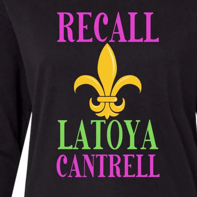 Recall Latoya Cantrell New Orleans Womens Cotton Relaxed Long Sleeve T-Shirt