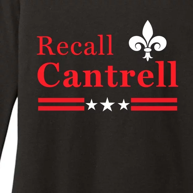 Recall Latoya Cantrell New Orleans Womens CVC Long Sleeve Shirt