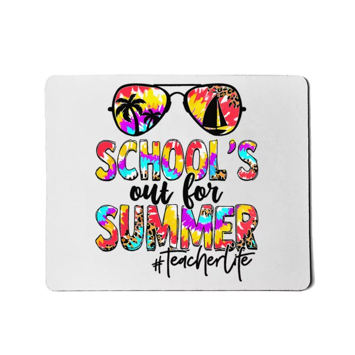 Retro Last Day Of School Schools Out For Summer Teacher Life Mousepad