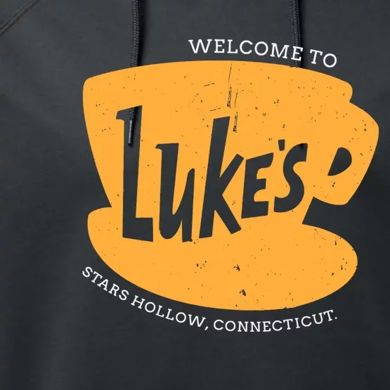 Retro LukeS Diner Performance Fleece Hoodie