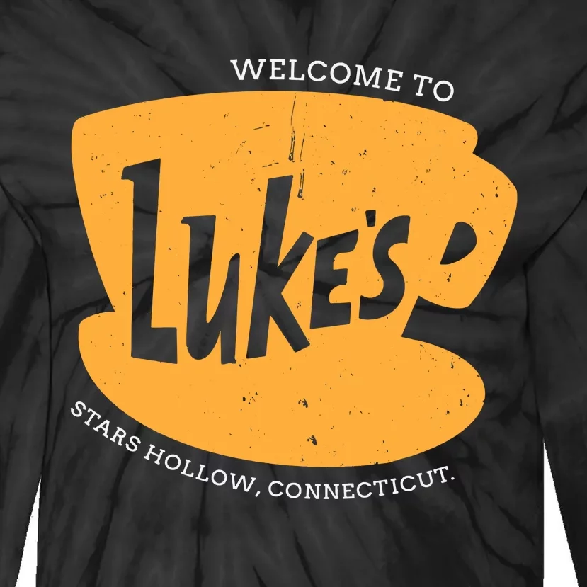 Retro LukeS Diner Tie-Dye Long Sleeve Shirt