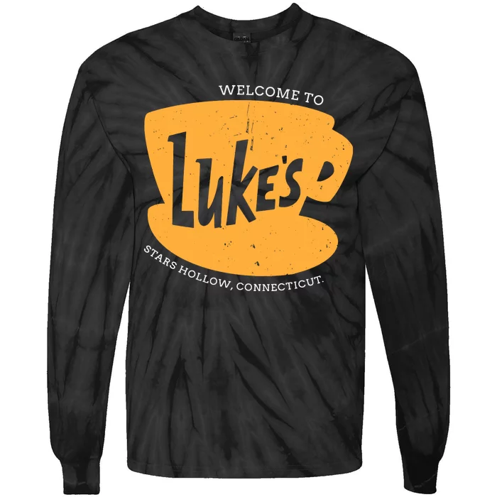 Retro LukeS Diner Tie-Dye Long Sleeve Shirt