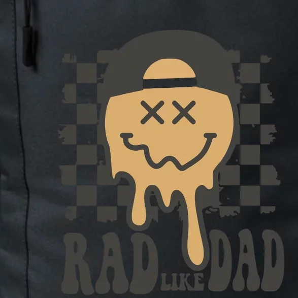 Rad Like Dad Cute Fathers Day Gift Daily Commute Backpack