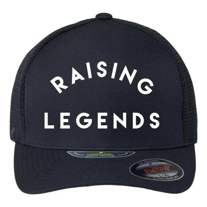 Raising Legend Design Gift Flexfit Unipanel Trucker Cap