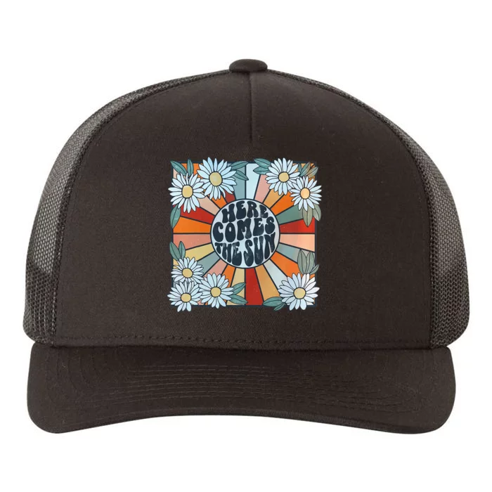 Retro Last Day Of School Schools Out For Summer Teacher Yupoong Adult 5-Panel Trucker Hat