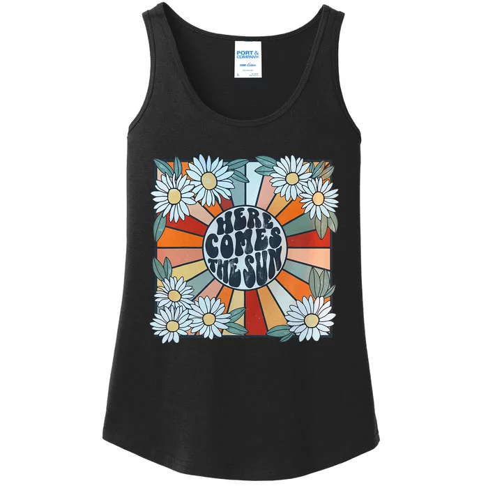 Retro Last Day Of School Schools Out For Summer Teacher Ladies Essential Tank