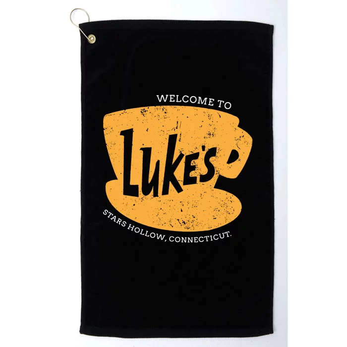 Retro Lukes Diner Platinum Collection Golf Towel