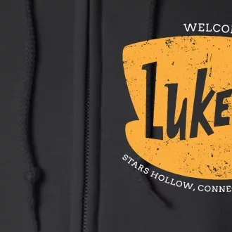 Retro Lukes Diner Full Zip Hoodie