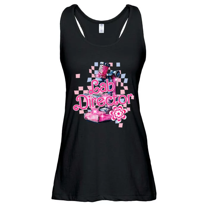 Retro Lab Director The Lab Is Everything Lab Week 2024 Ladies Essential Flowy Tank