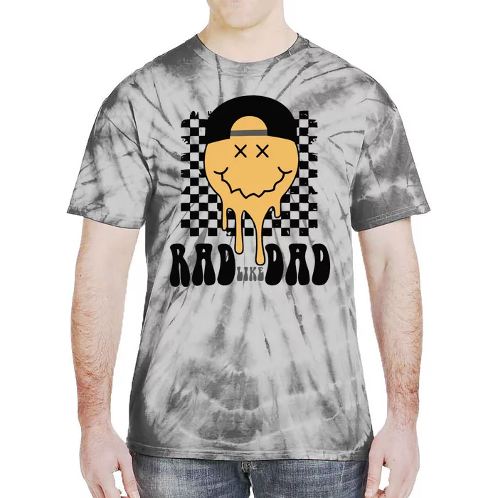 Rad Like Dad Funny Cute Baby Tie-Dye T-Shirt