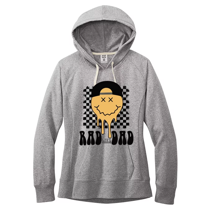 Rad Like Dad Funny Cute Baby Women's Fleece Hoodie