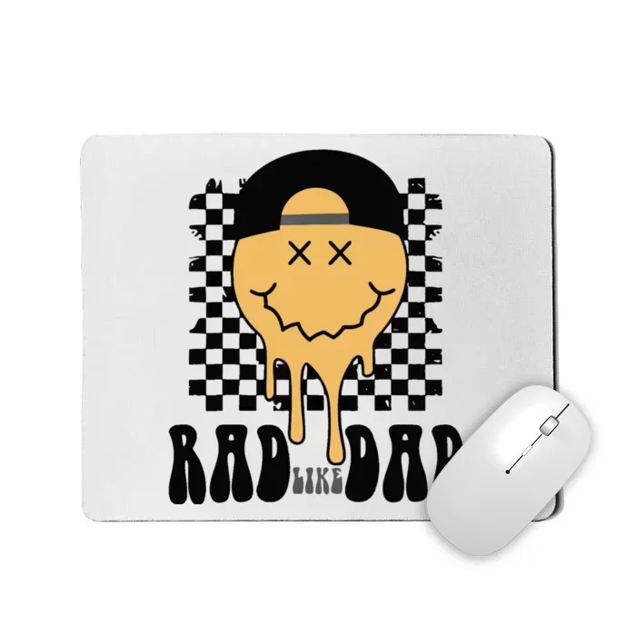 Rad Like Dad Funny Cute Baby Mousepad