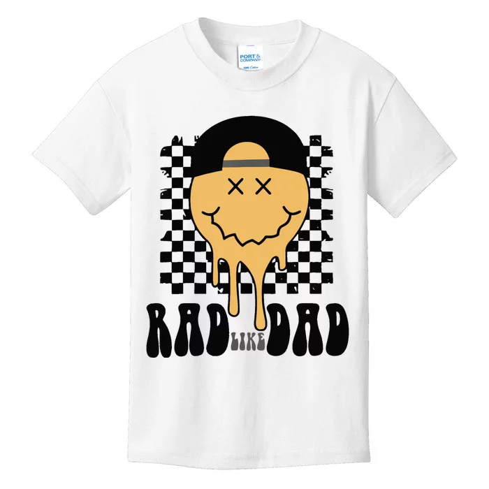 Rad Like Dad Funny Cute Baby Kids T-Shirt