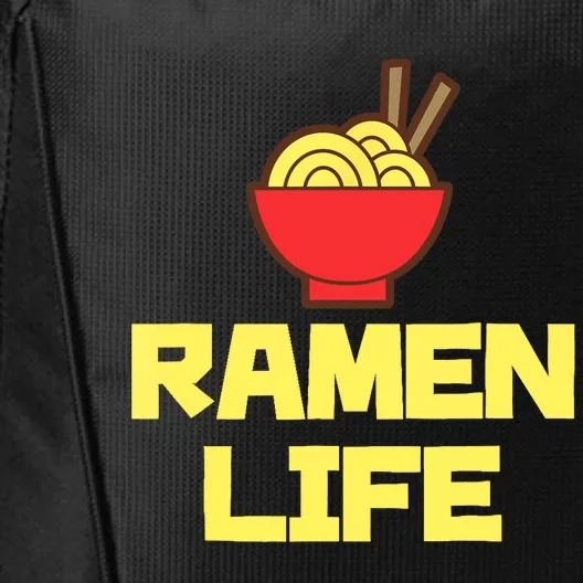 Ra Life Featuring Tasty Japanese Noodle Bowl City Backpack