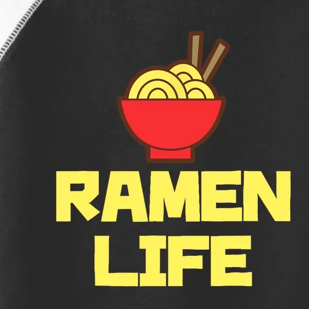 Ra Life Featuring Tasty Japanese Noodle Bowl Toddler Fine Jersey T-Shirt