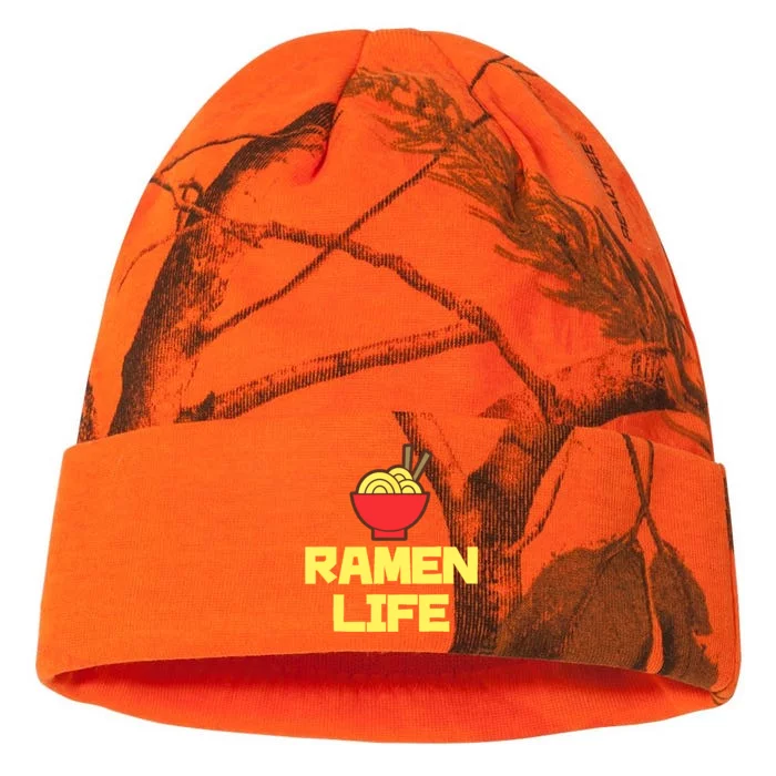 Ra Life Featuring Tasty Japanese Noodle Bowl Kati - 12in Camo Beanie