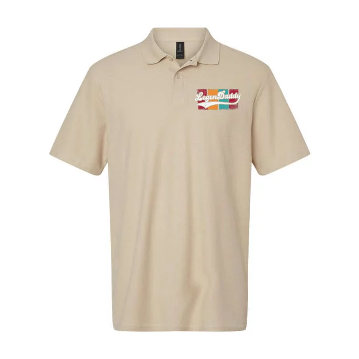 Retro LegenDaddy For Legendary Father Softstyle Adult Sport Polo