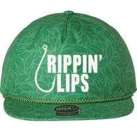 Rippin Lips Fishing Flat Bill Trucker Hat