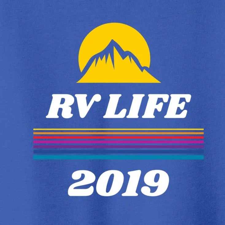 Rv Life Gift Motor Home Travel Trailer Camper Life Funny Gift Toddler T-Shirt