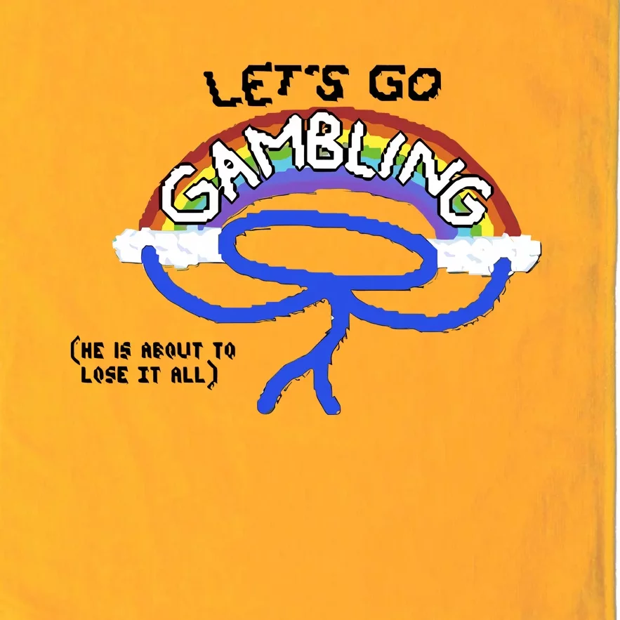 Raxdflipnote LetS Go Gambling Limited Platinum Collection Golf Towel