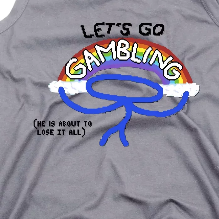 Raxdflipnote LetS Go Gambling Limited Tank Top