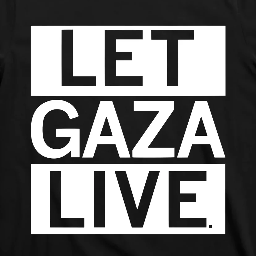 Raygun Let Gaza Live T-Shirt