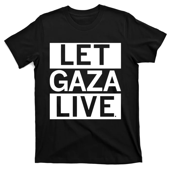 Raygun Let Gaza Live T-Shirt