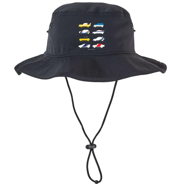 Rally Legends Group B Classic Rally Car Design Legacy Cool Fit Booney Bucket Hat