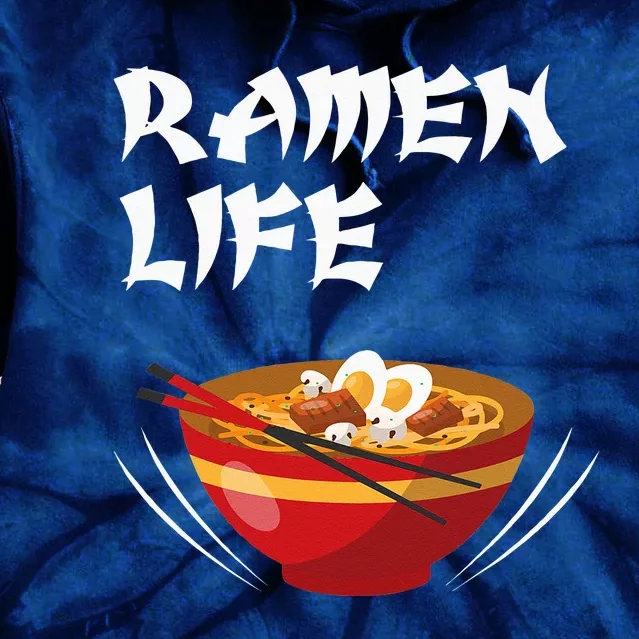 Ramen Life Hoodie Tasty Anime Noodle Bowl Tie Dye Hoodie