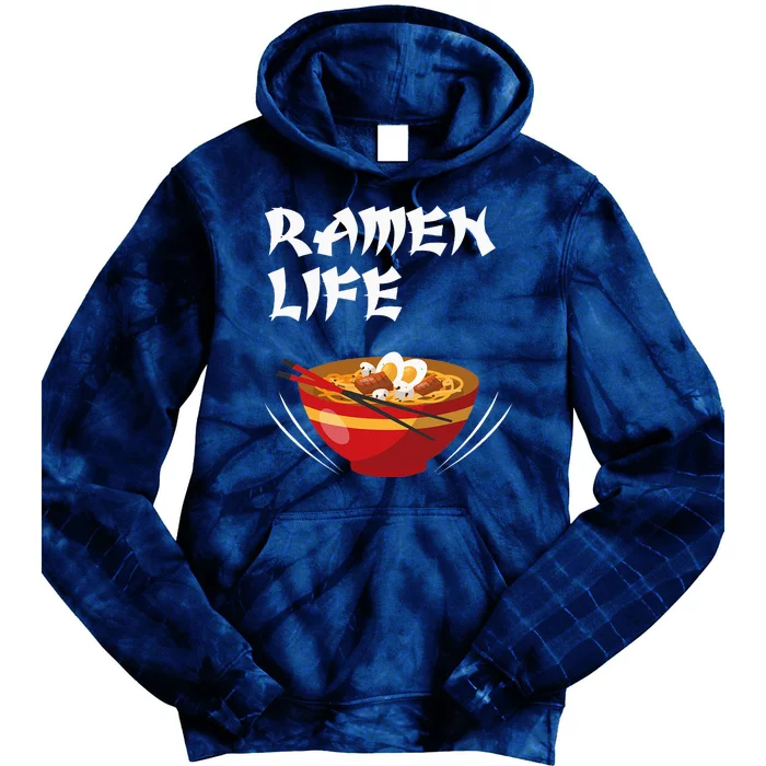 Ramen Life Hoodie Tasty Anime Noodle Bowl Tie Dye Hoodie