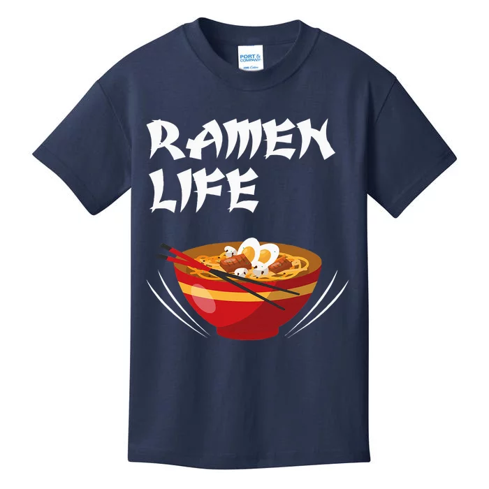 Ramen Life Hoodie Tasty Anime Noodle Bowl Kids T-Shirt