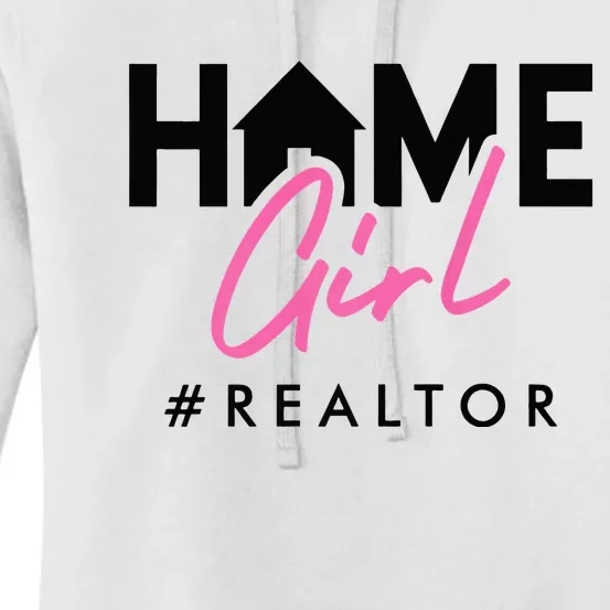 Realtor Life Home Girl Real Estate Agent Housing Investment Women's Pullover Hoodie