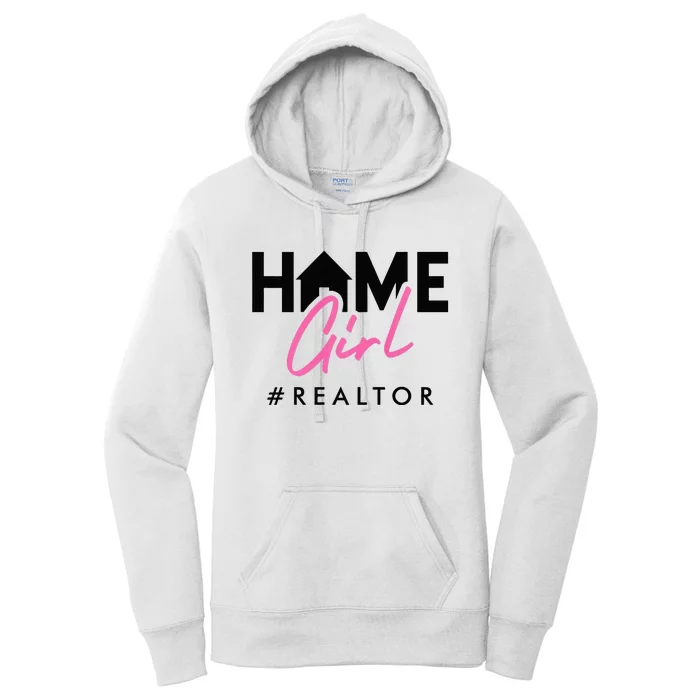 Realtor Life Home Girl Real Estate Agent Housing Investment Women's Pullover Hoodie