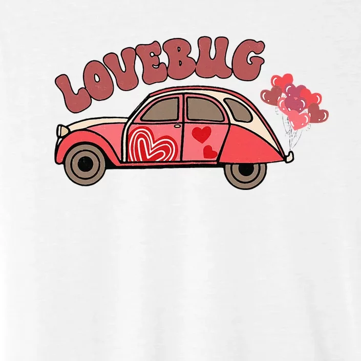 Retro Lovebug Hippie Funny Valentine's Day Gift ChromaSoft Performance T-Shirt