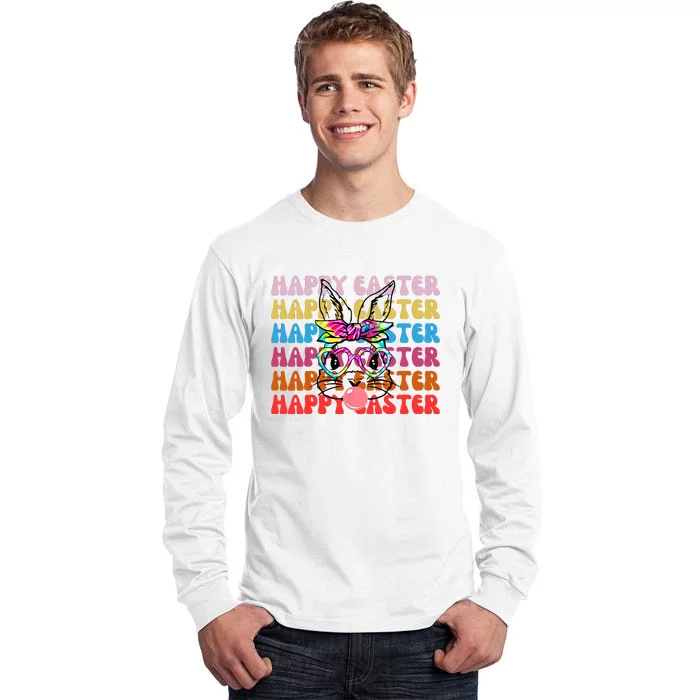 Rabbit Lover Happy Easter Tall Long Sleeve T-Shirt