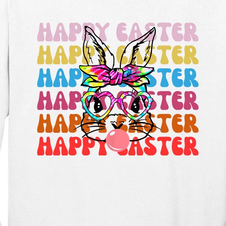 Rabbit Lover Happy Easter Tall Long Sleeve T-Shirt