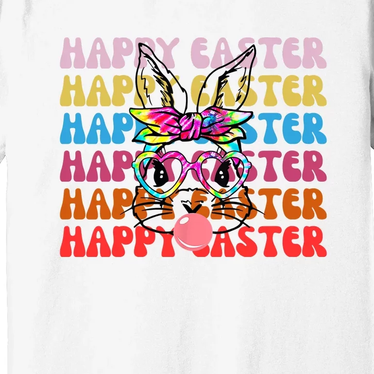 Rabbit Lover Happy Easter Premium T-Shirt