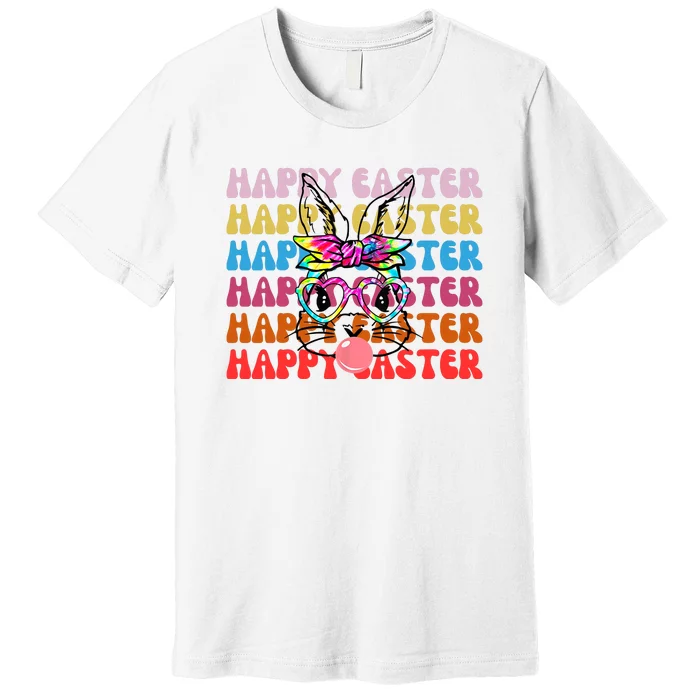 Rabbit Lover Happy Easter Premium T-Shirt