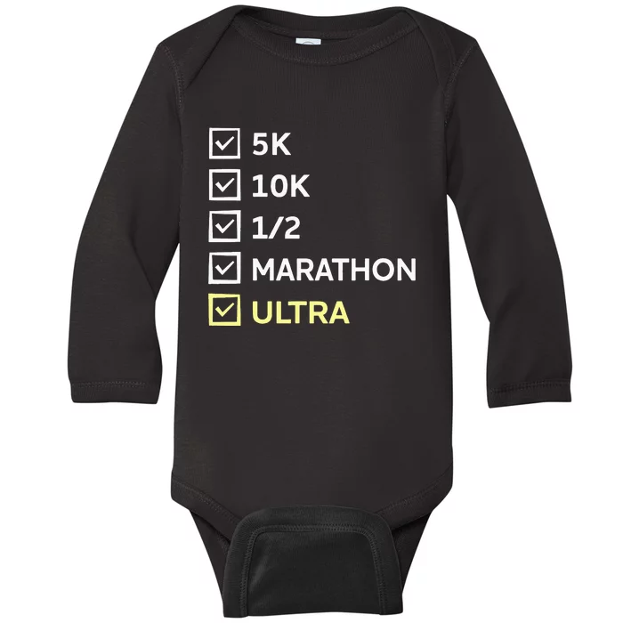 Running Late Is My Cardio Sleeping Baby Long Sleeve Bodysuit