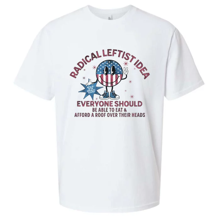 Radical Leftist Idea Everyone Should Sueded Cloud Jersey T-Shirt