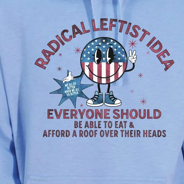 Radical Leftist Idea Everyone Should Unisex Surf Hoodie