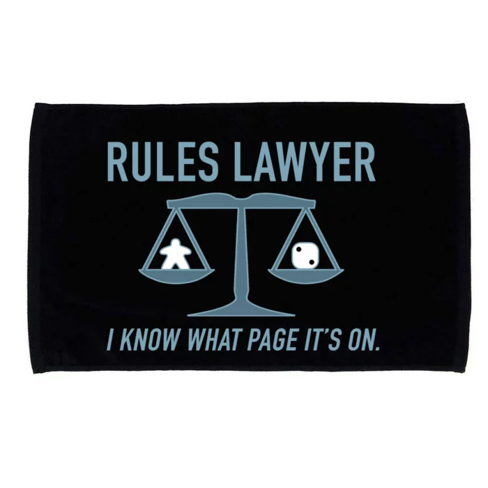 Rules Lawyer I Know What Page It&X27;S On. Microfiber Hand Towel