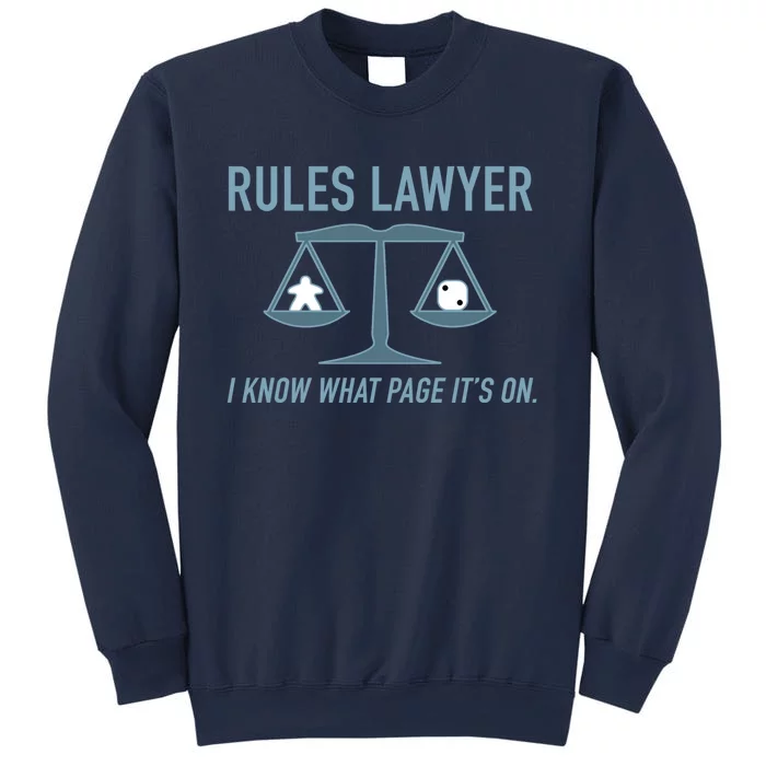 Rules Lawyer I Know What Page It&X27;S On. Sweatshirt