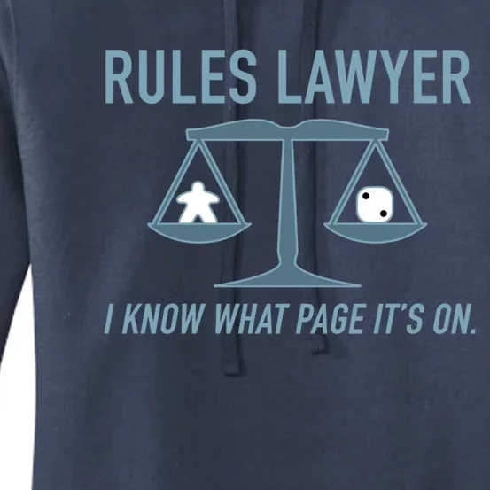 Rules Lawyer I Know What Page It&X27;S On. Women's Pullover Hoodie