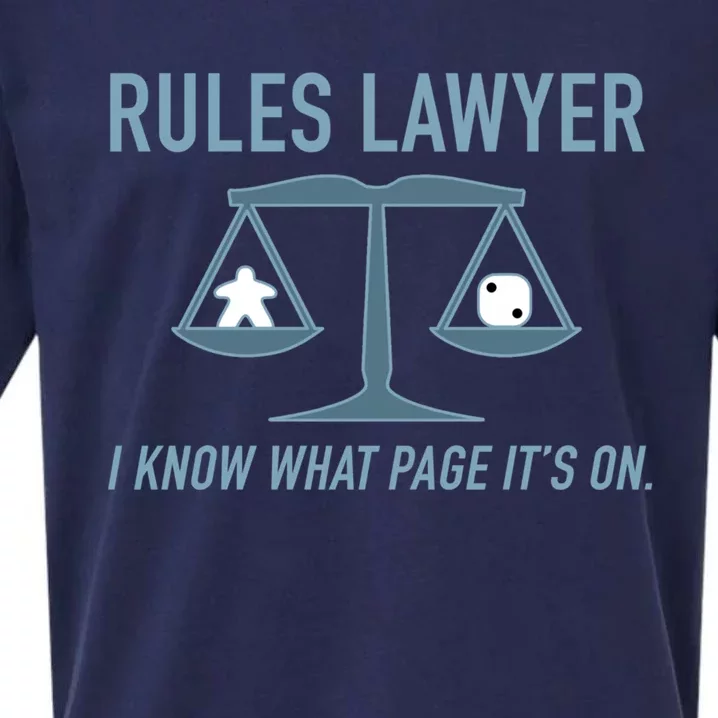 Rules Lawyer I Know What Page It&X27;S On. Sueded Cloud Jersey T-Shirt