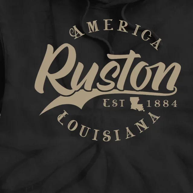 Ruston La Louisiana Tie Dye Hoodie