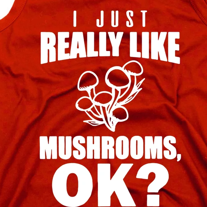 Really Like Mushrooms Tank Top