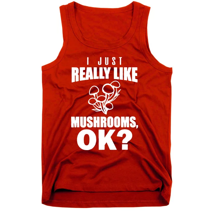 Really Like Mushrooms Tank Top